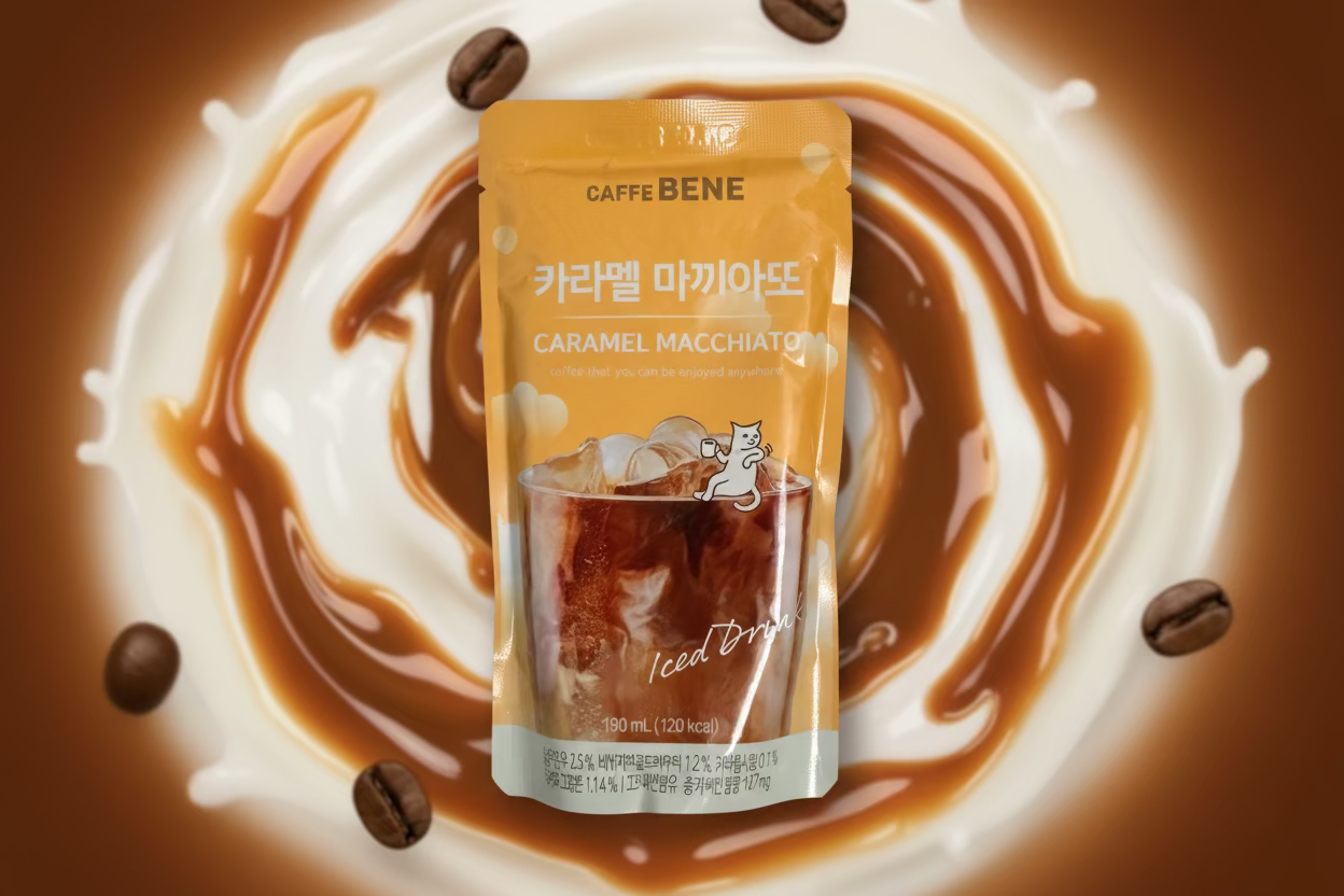 CAFFE BENE CARAMEL MACCHIATO