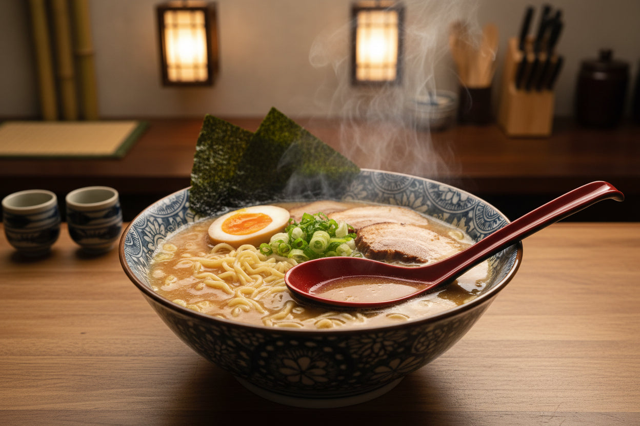 Cucharas para Ramen Plastico