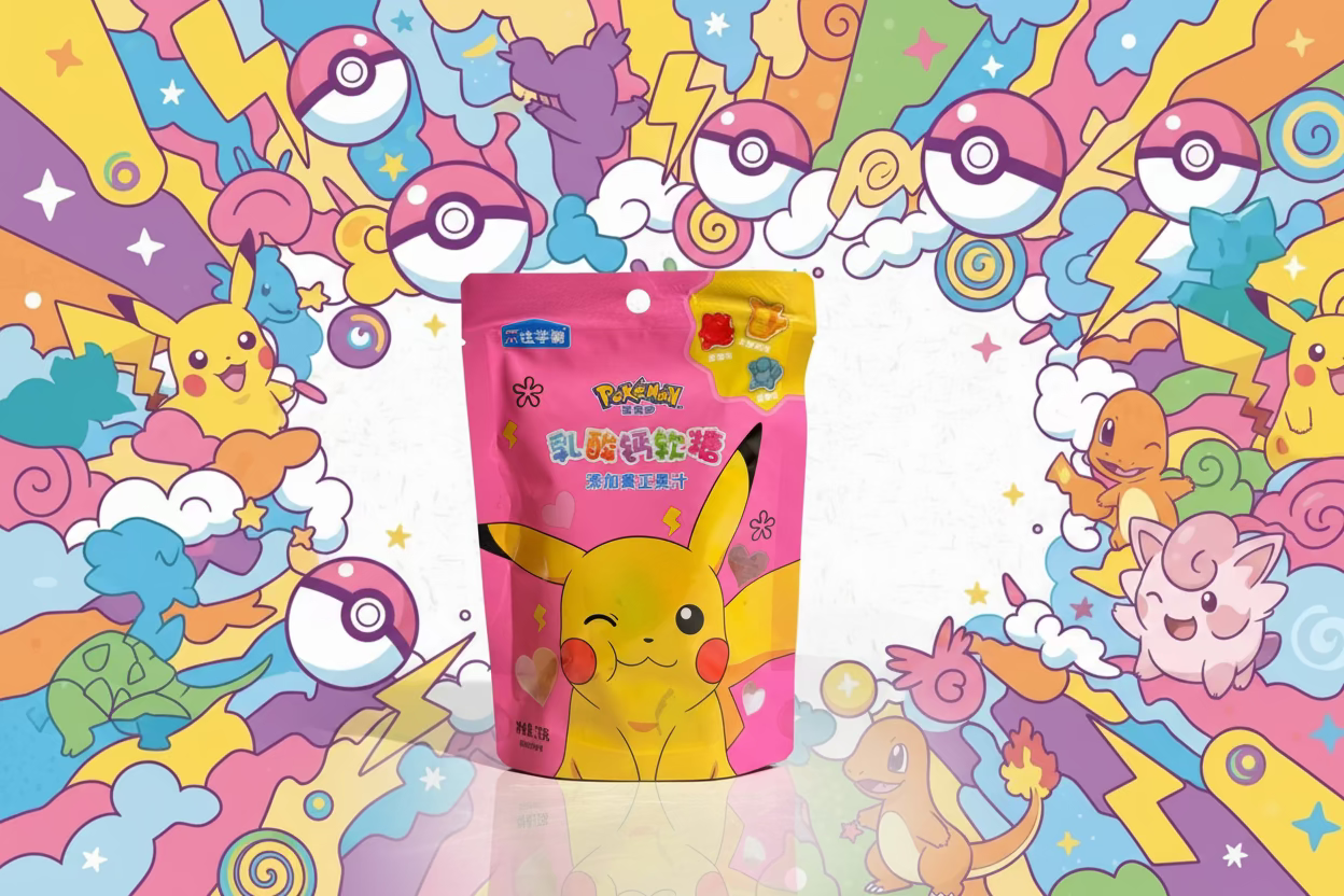 Gomitas Pokemon rosa