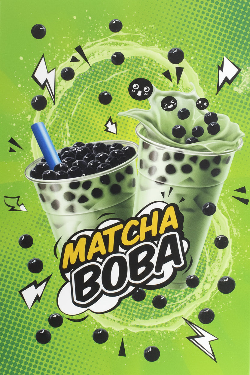 J-Basket Boba Kit Matcha
