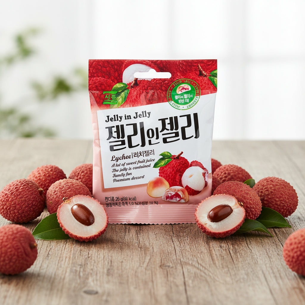 Jelly in Jelly Lychee