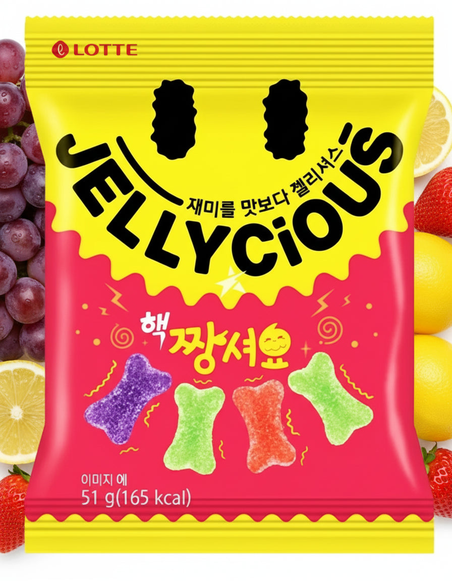 Lotte Gummies Jellycious