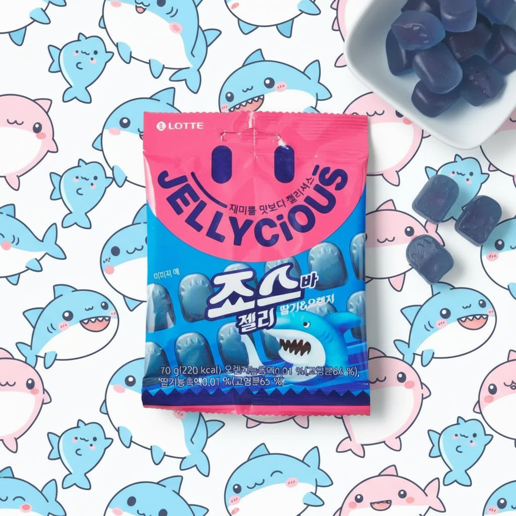 Lotte Gummies Jellycious Shark