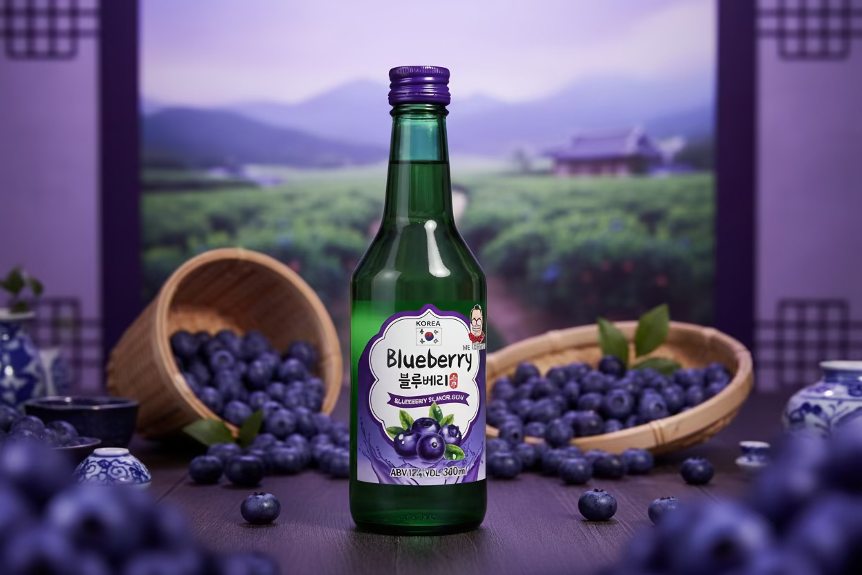 Mr. Gordito Soju Blueberry