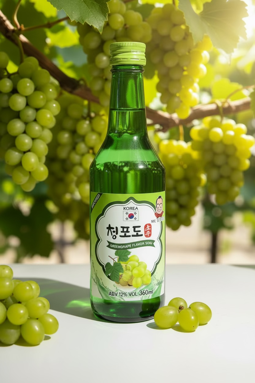 Mr. Gordito Soju Green Grape
