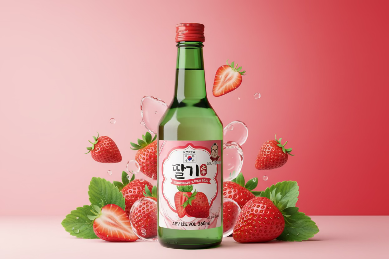 Mr. Gordito Soju Strawberry
