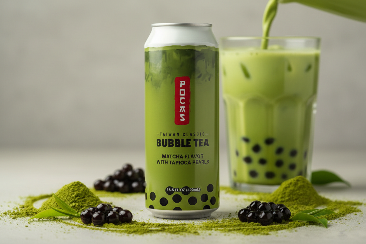 POCAS Bubble Tea Matcha