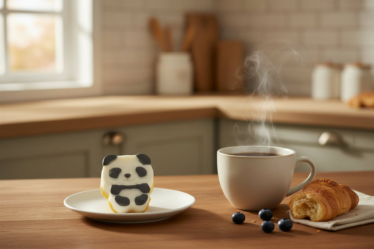 Panda Pudding Cake