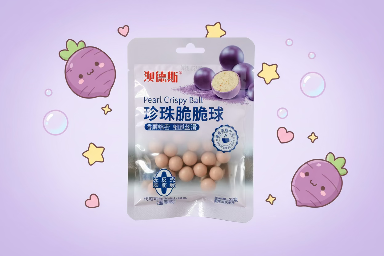 Pearl Crispy Ball Taro