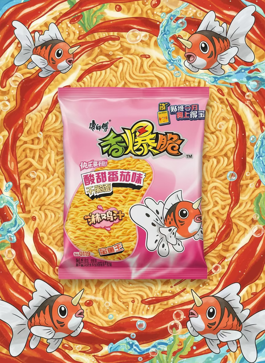Ramen Frito Pokemon Seaking