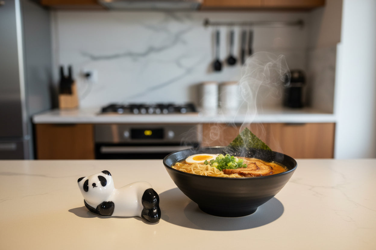 Soportes Panda Para Palillos